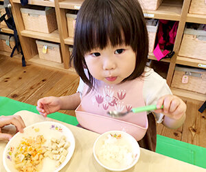 給食へのこだわりの画像