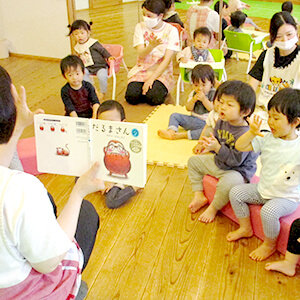 保育園の様子や園児たちの画像