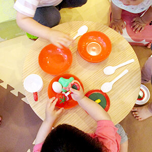 保育園の様子や園児たちの画像