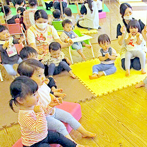 保育園の様子や園児たちの画像